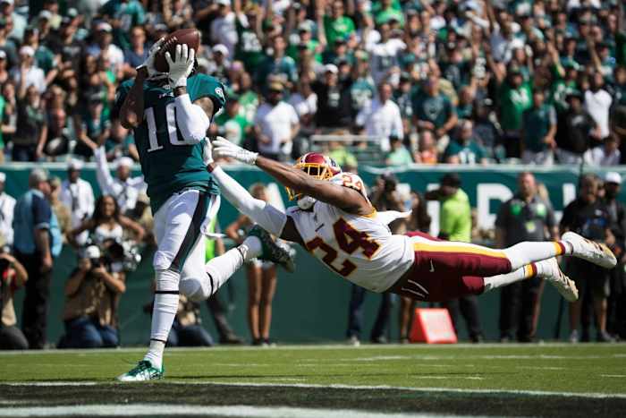 DeSean Jackson © Jerry HabrakenDelaware News Jou, Delaware News Journal via Imagn Content Services, LLC